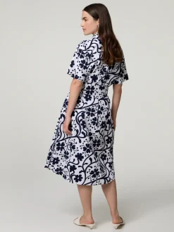 Hemdkleid aus Baumwolle