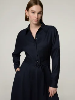 Hemdkleid aus Schurwolle