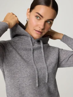 Hoodie aus Kaschmir-Woll-Mix