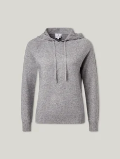 Hoodie aus Kaschmir-Woll-Mix