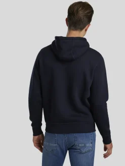 Hoodie mit Logo-Stickerei