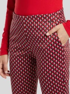 Hose aus Jaquard CISILHOUETTA