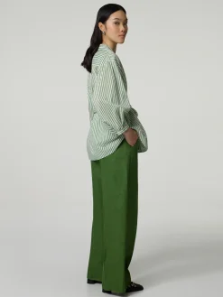 Hose aus Leinen MALIZIA