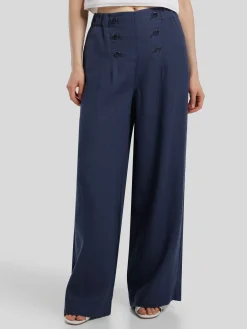 Hose aus Leinen WIDELEG