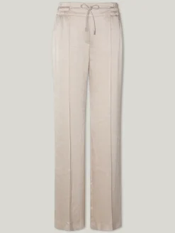 Hose aus Satin im Wide Fit