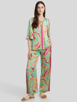 Hose mit Allover-Print