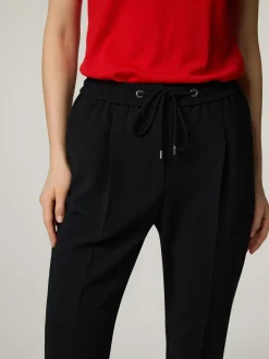 Hose mit Bundfalten TARIYANA