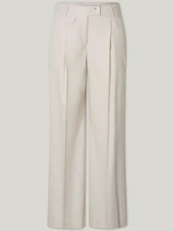 Hose mit Leinen mit weitem Bein