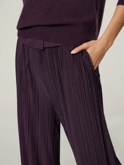 Hose mit Plissee UMA