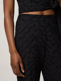 Hose mit weitem Bein