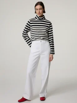 Hose mit weitem Bein