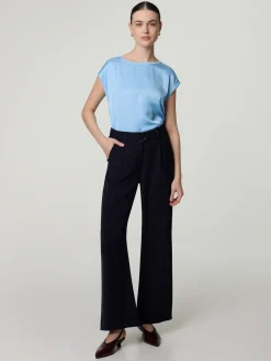 Hose mit weitem Bein