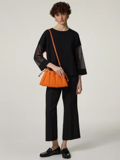 Hose mit weitem Bein