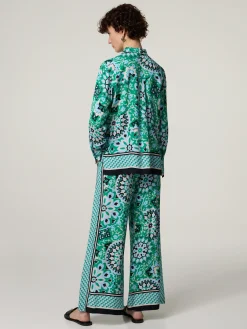 Hose mit weitem Bein