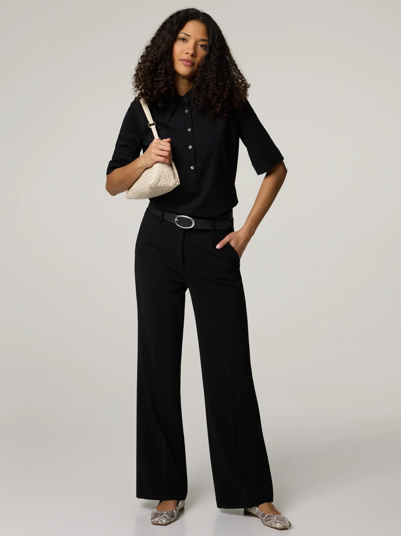 Hose mit Wide Leg AMELIE