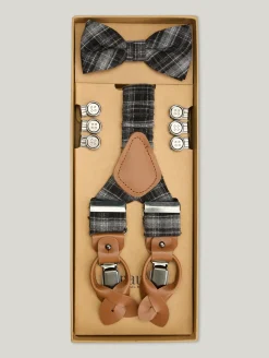 Hosenträger & Fliege Set