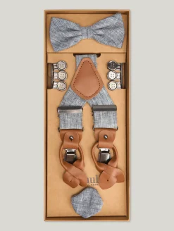 Hosenträger&Fliegen Set