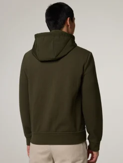 Hybridjacke mit Material-Mix