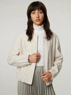 Jacke aus Schurwolle