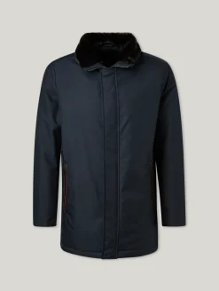 Jacke mit Fellkragen