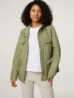 Jacke mit Stehkragen