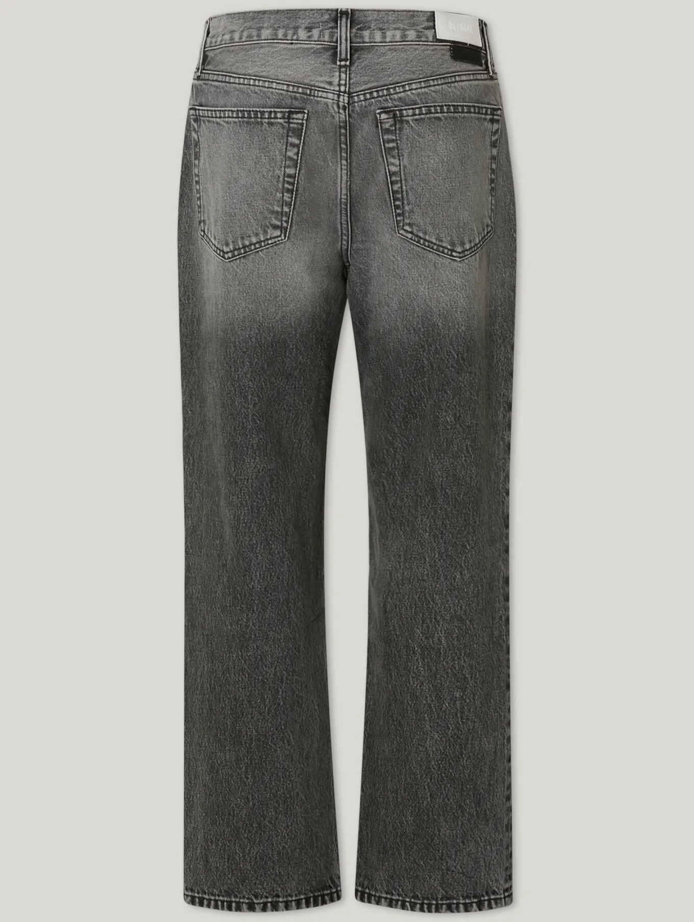 Jeans Easy Straight Crop Fit