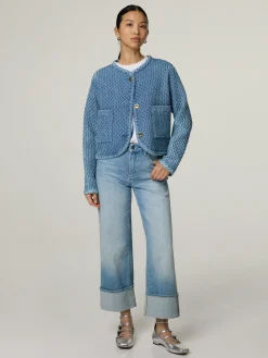 Jeans im Culotte-Stil