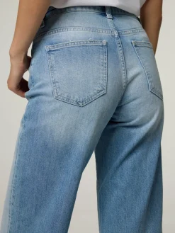 Jeans im Culotte-Stil