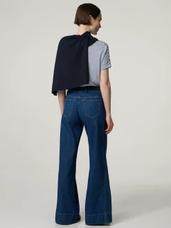 Jeans mit weitem Bein