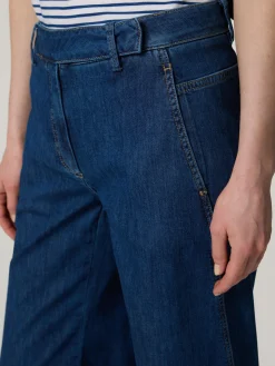 Jeans mit weitem Bein