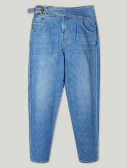 Jeans mit weitem Bein