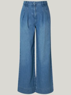 Jeans mit weitem Bein