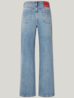 Jeans mit weitem Bein