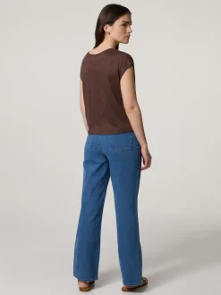 Jeans mit weitem Bein