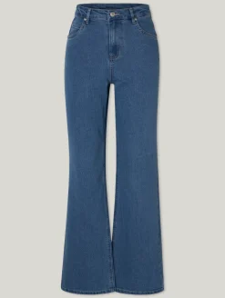 Jeans mit weitem Bein