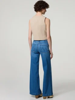 Jeans mit weitem Bein