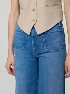 Jeans mit weitem Bein