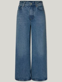 Jeans mit weitem Bein