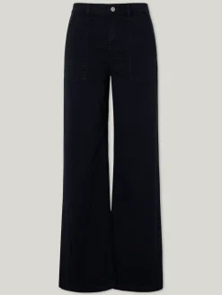 Jeans mit weitem Bein DEW