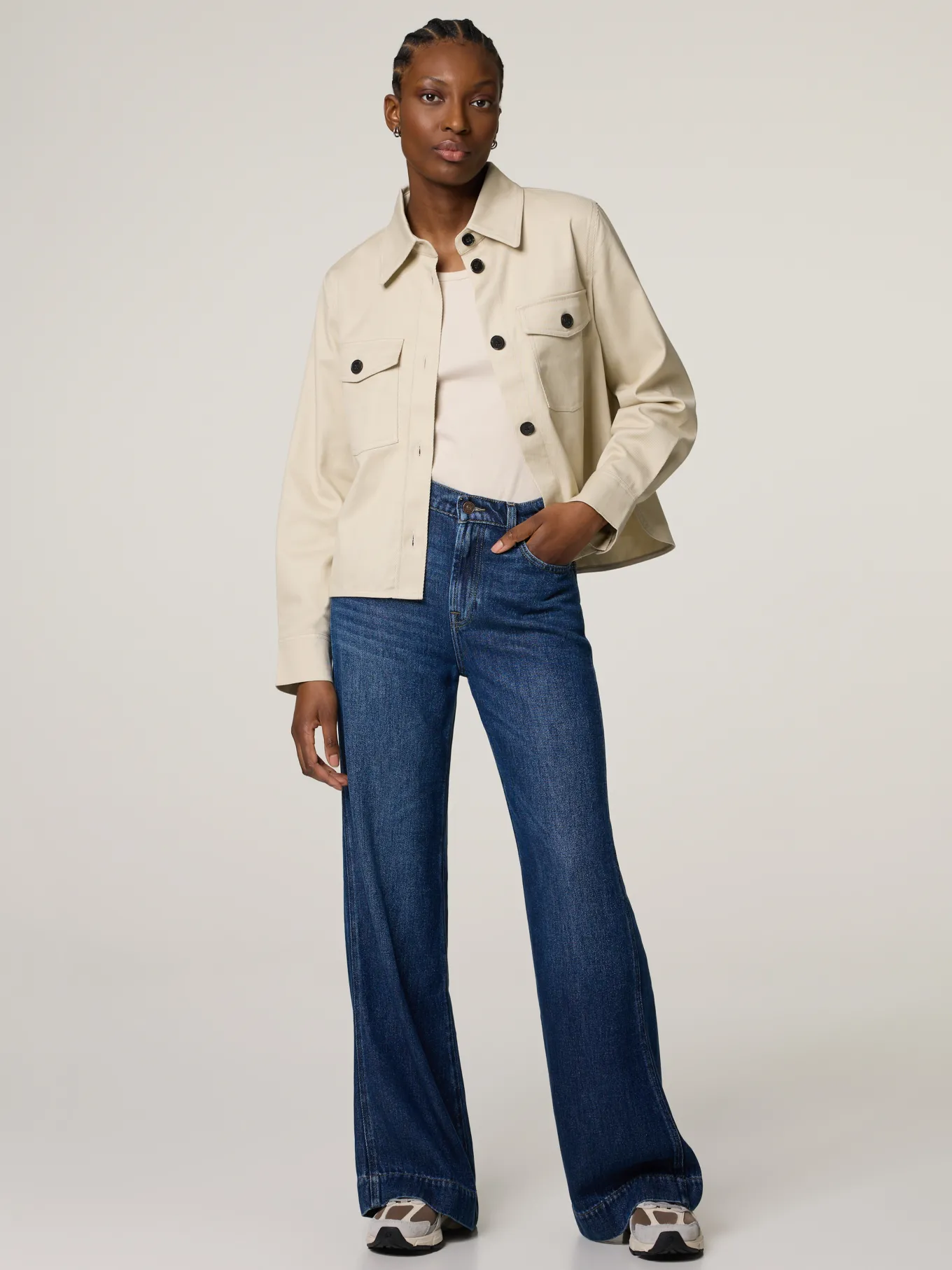 Jeans mit weitem Bein DOJO