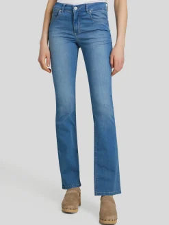 Jeans mit weitem Bein LENI