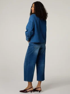 Jeans mit weitem Bein ORIA