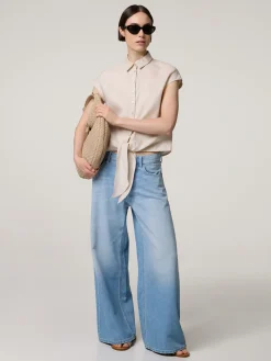 Jeans mit weitem Bein PALAZZO