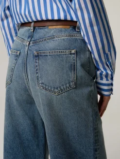 Jeans mit weitem Bein SASHELLY