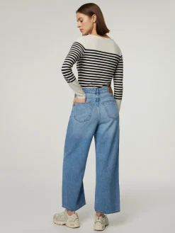 Jeans mit weitem Bein TOLVA