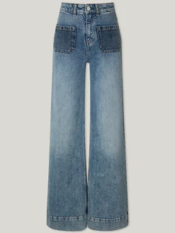 Jeans mit Wide Leg