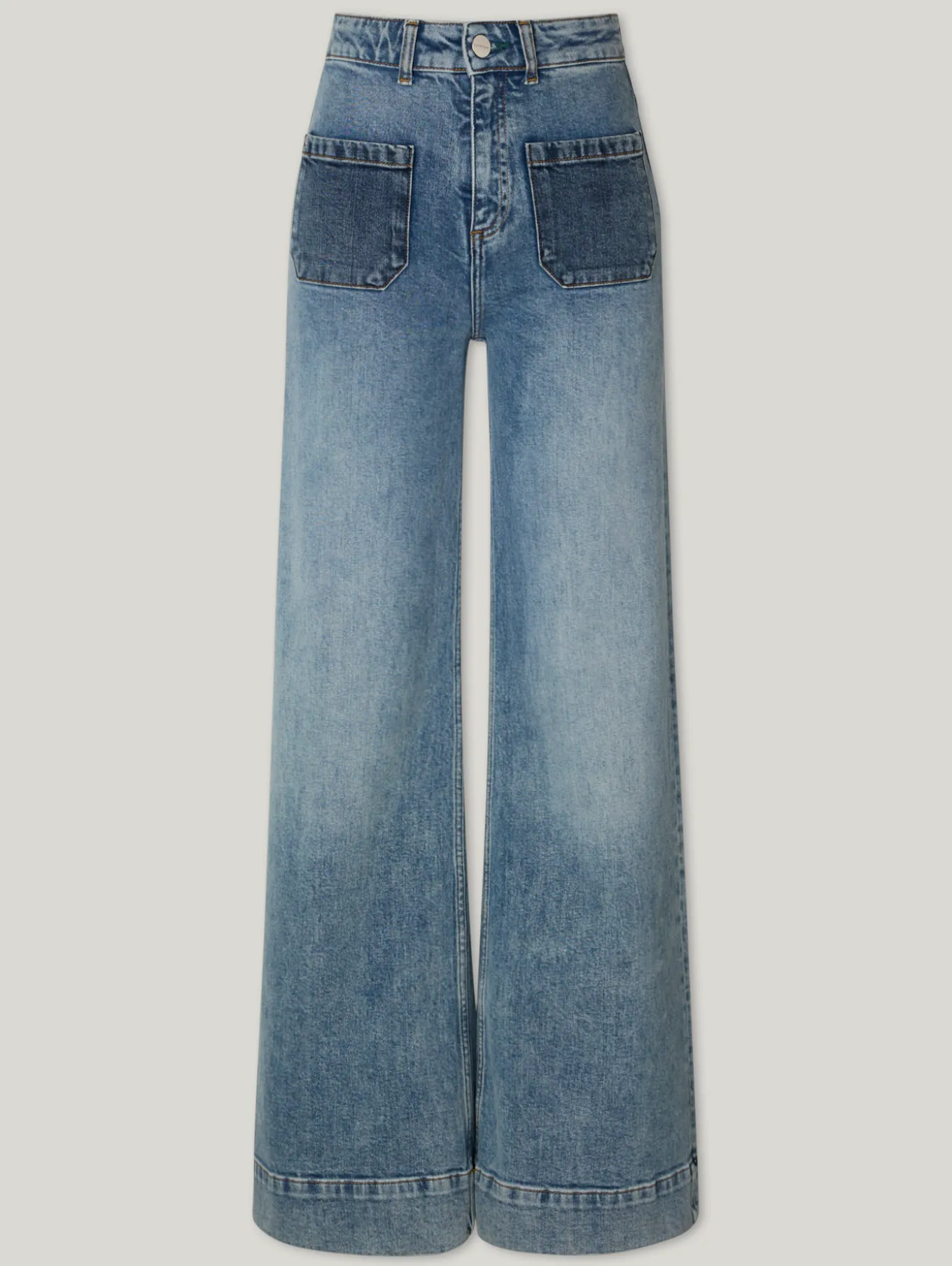 Jeans mit Wide Leg