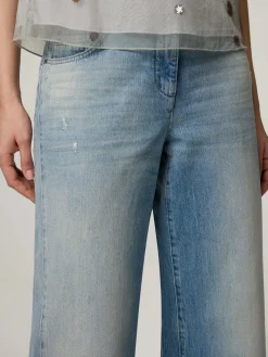 Jeans mit Wide Leg