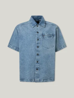 Jeanshemd im Loose Fit