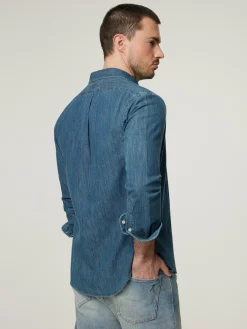 Jeanshemd im Slim Fit